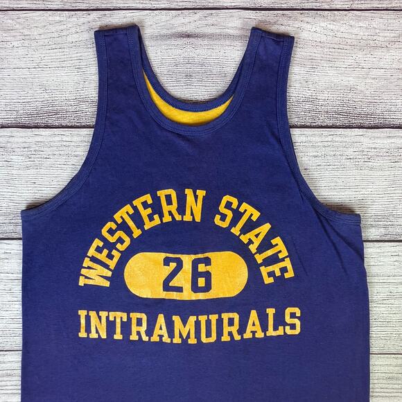 Vintage 1970s Western State Intramurals Champion Reversible Jersey - Picture 1 of 13
